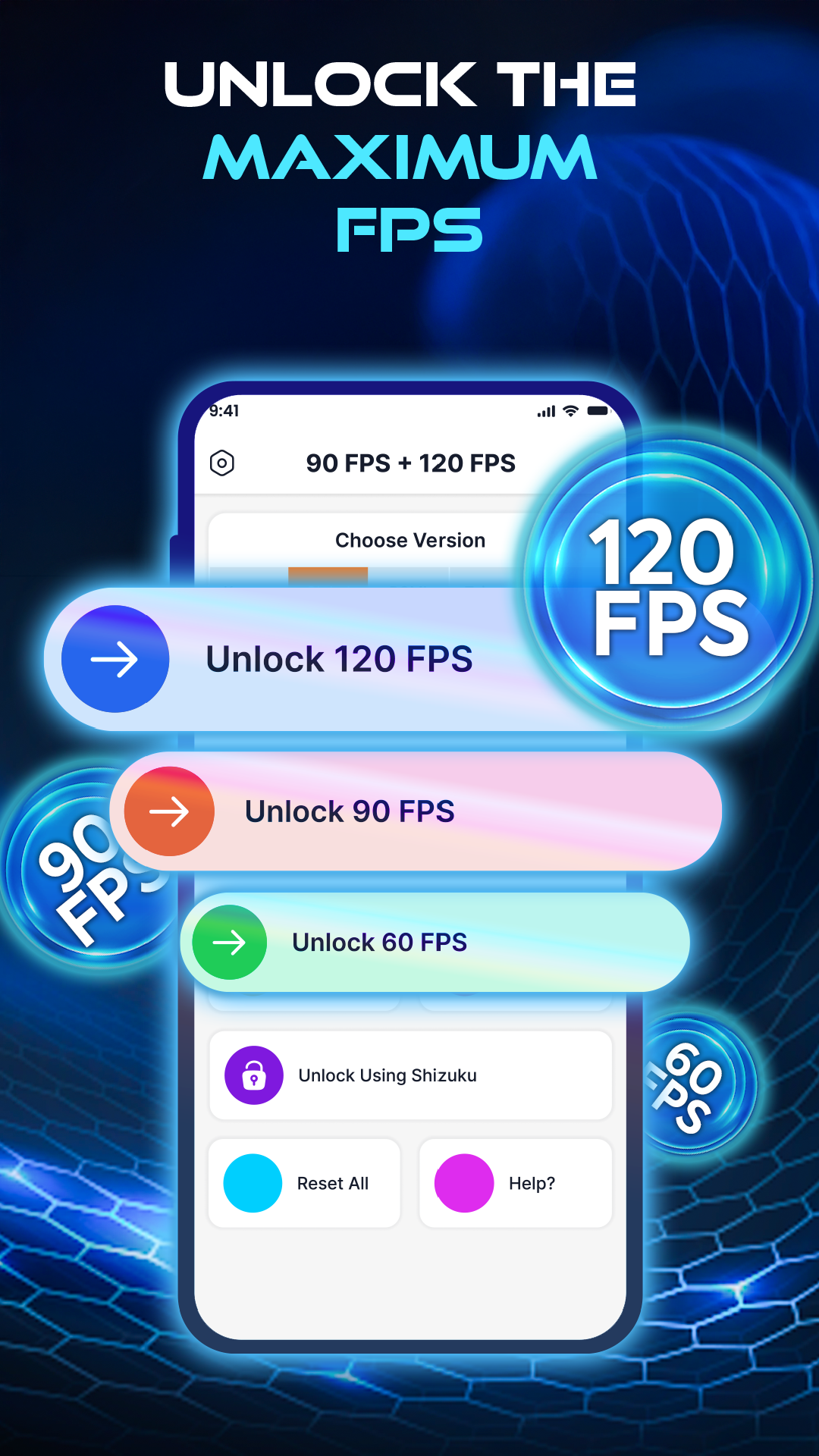 اسکرین شات 1 برنامه 120 FPS GFXSpeedUP