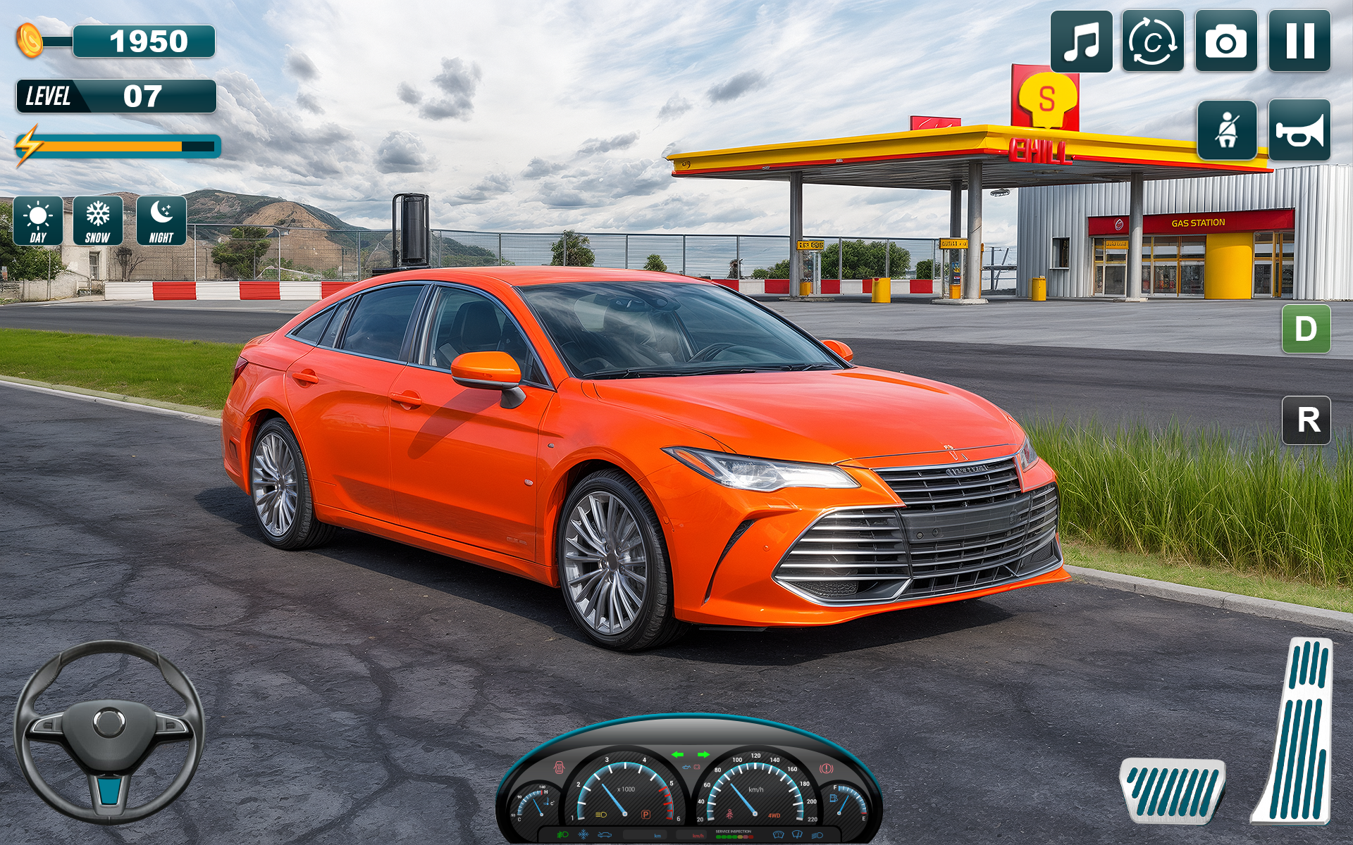 اسکرین شات 6 بازی US Car Driving School-Car game