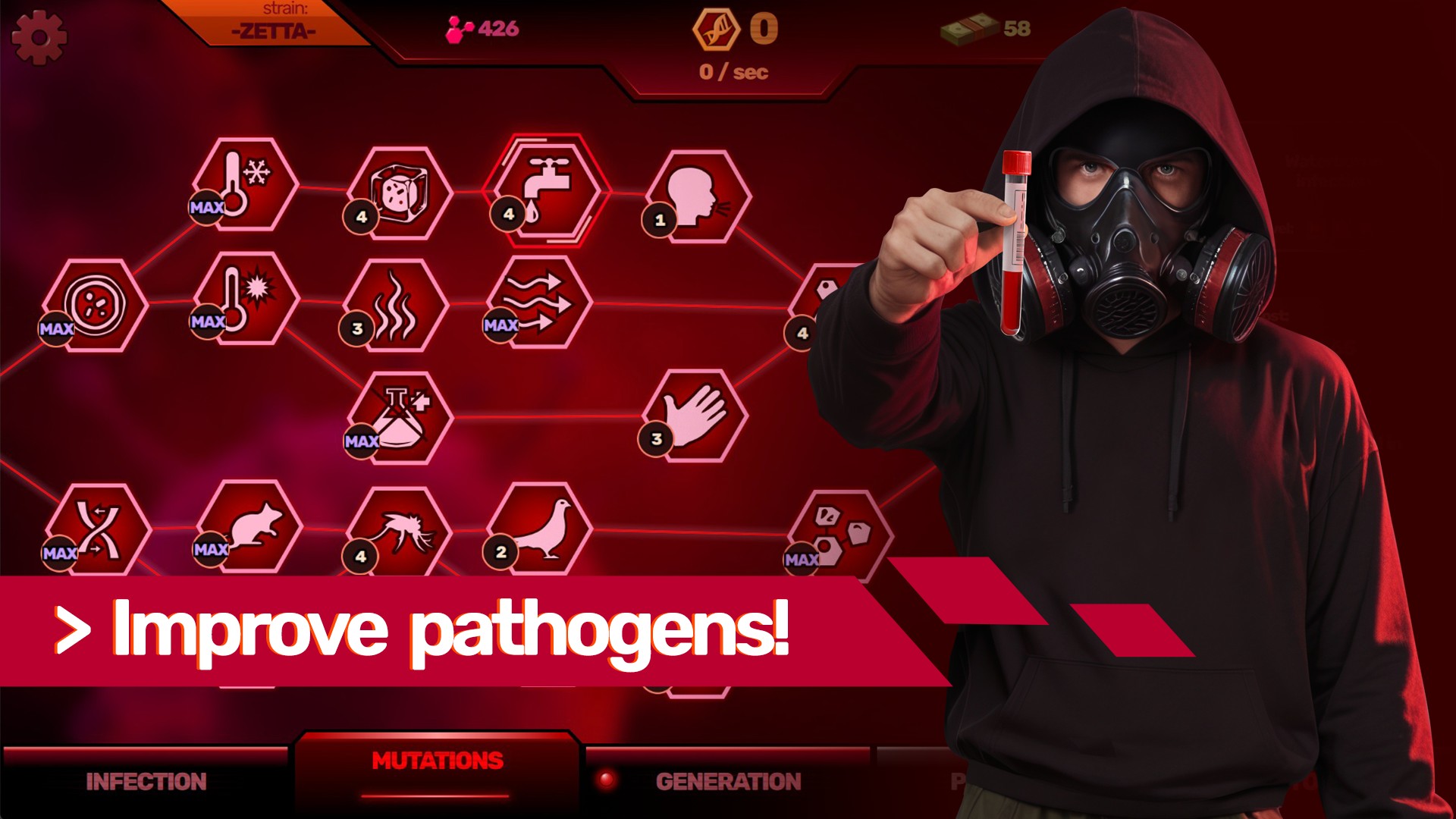 اسکرین شات 4 بازی Patient Zero: Virus Simulator