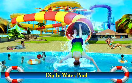 اسکرین شات 4 بازی Water Slide Games Simulator
