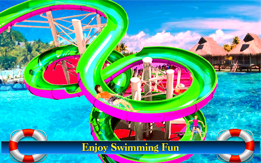 اسکرین شات 6 بازی Water Slide Games Simulator