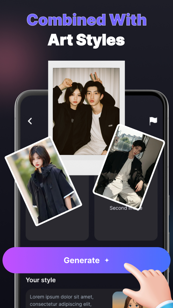 اسکرین شات 5 برنامه AI Image Maker: Photo Generate