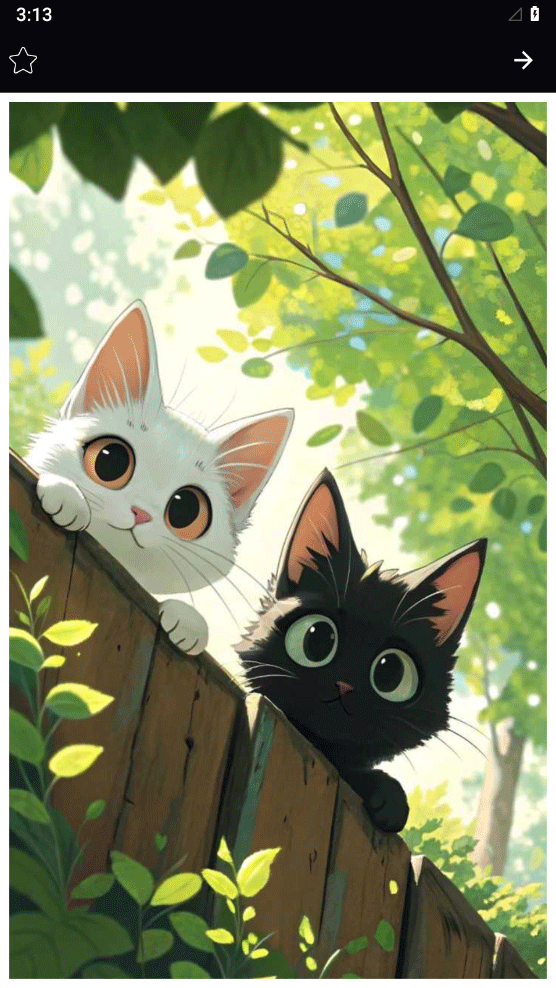 اسکرین شات 10 برنامه تصویر زمینه کیوت