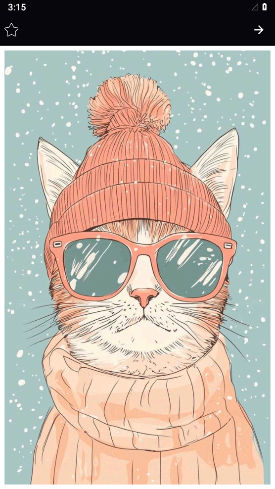 اسکرین شات 12 برنامه تصویر زمینه کیوت