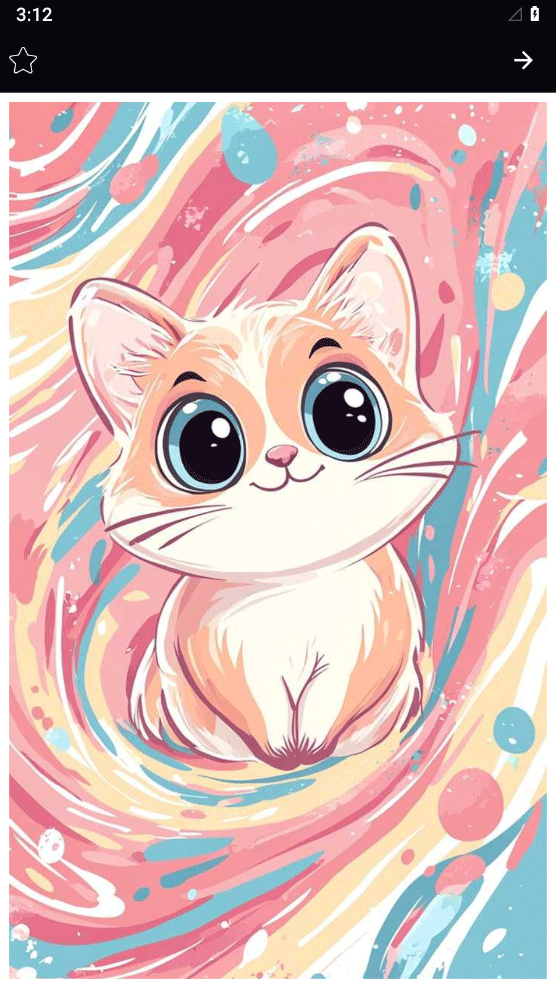 اسکرین شات 3 برنامه تصویر زمینه کیوت