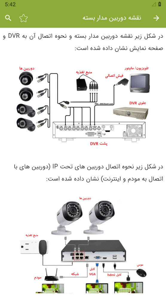 اسکرین شات 9 برنامه نصب دوربین مدار بسته