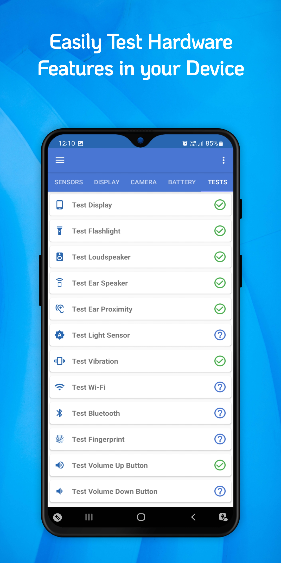 اسکرین شات 7 برنامه Device Info: IMEI & Hardware