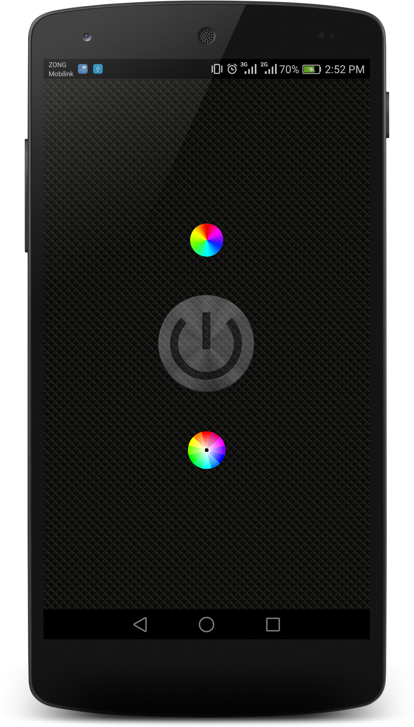 اسکرین شات 2 برنامه Timer Torch Flash Screen Light