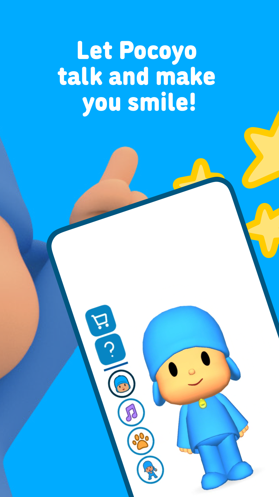 اسکرین شات 2 برنامه Talking Pocoyo