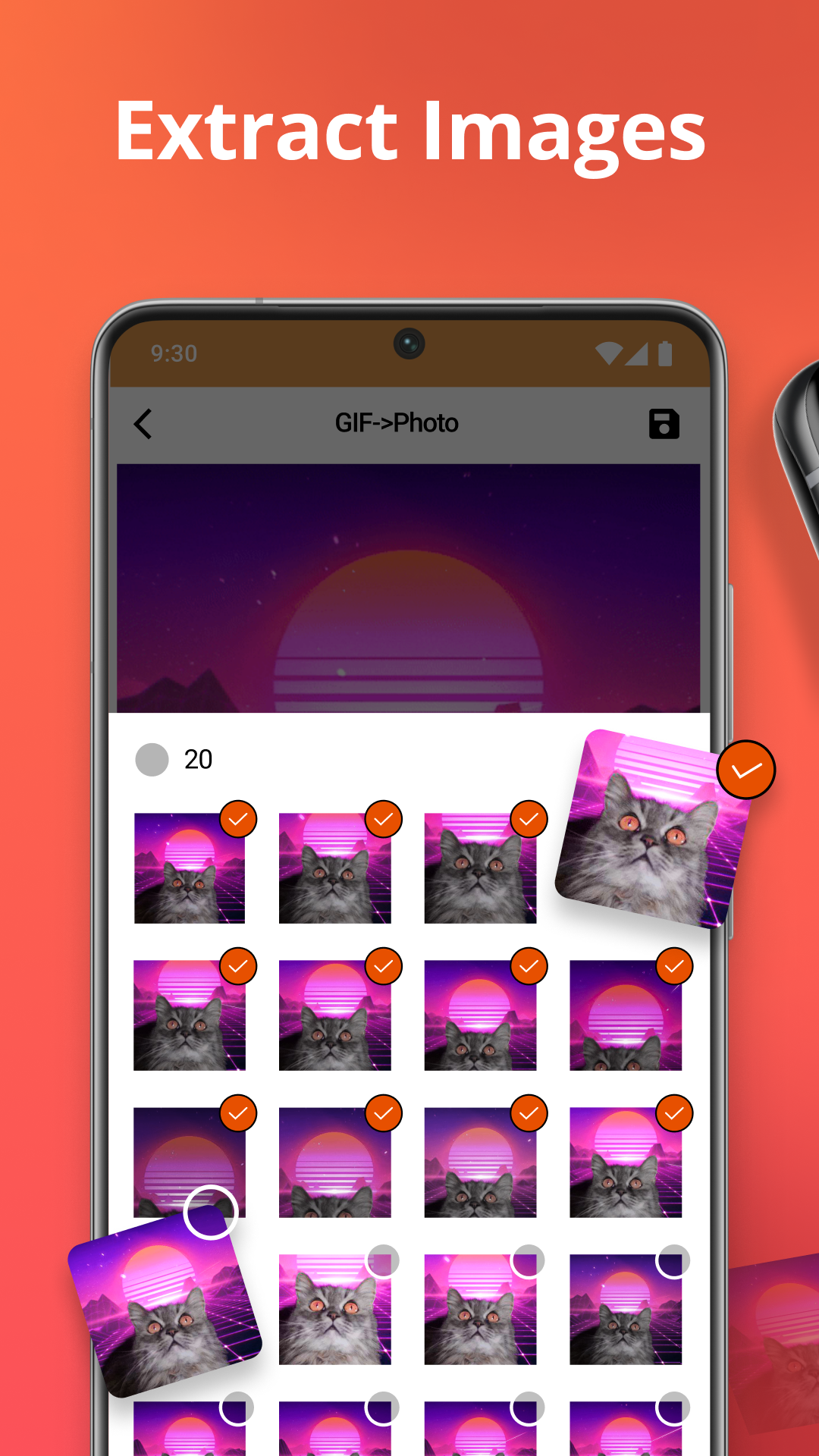 اسکرین شات 5 برنامه GIF To Video, GIF To MP4