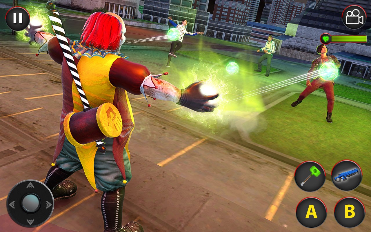 اسکرین شات 3 بازی Scary Clown Horror Games 3D