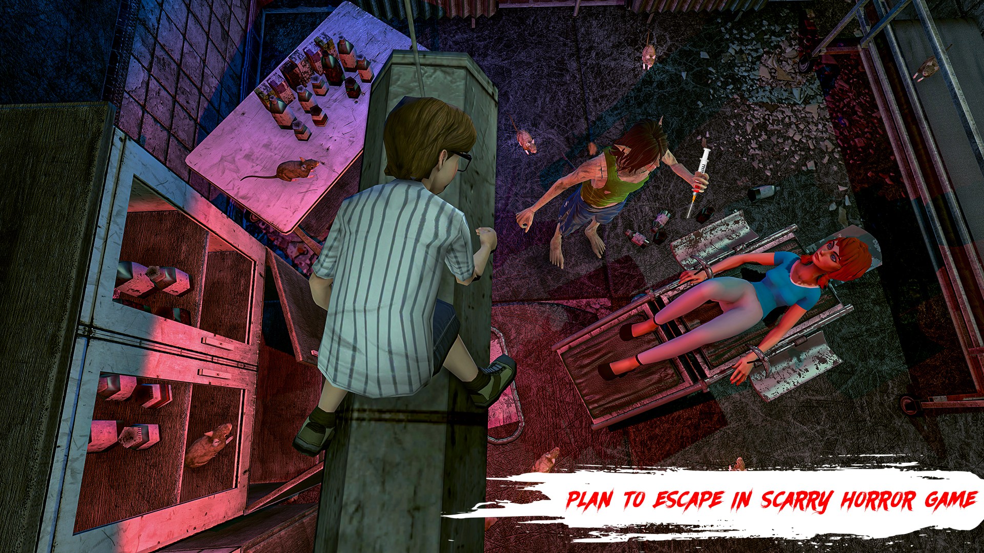 اسکرین شات 1 بازی Horror Escape Game: Creepy Rat