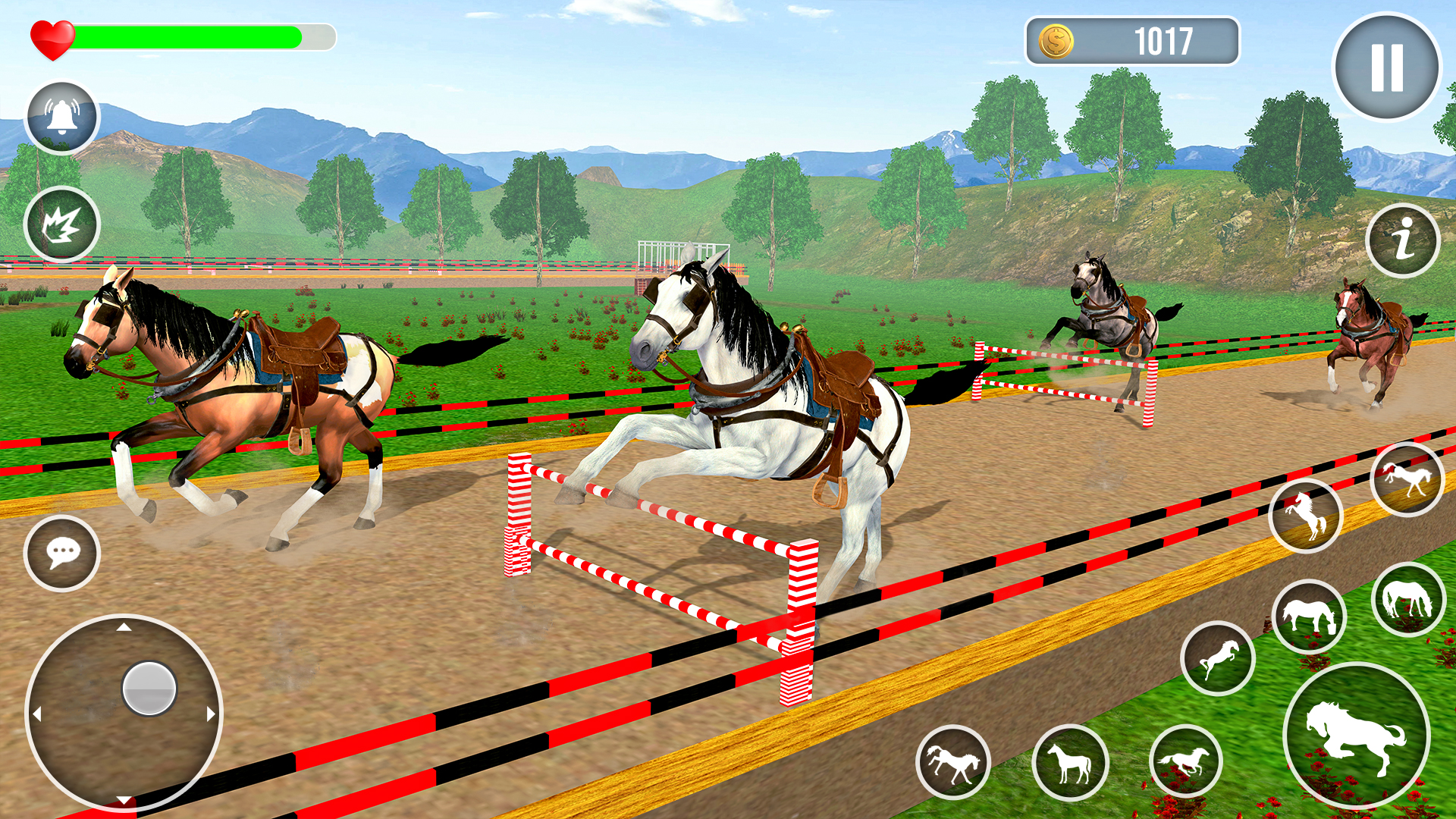 اسکرین شات 6 بازی Virtual Wild Horse Family Game