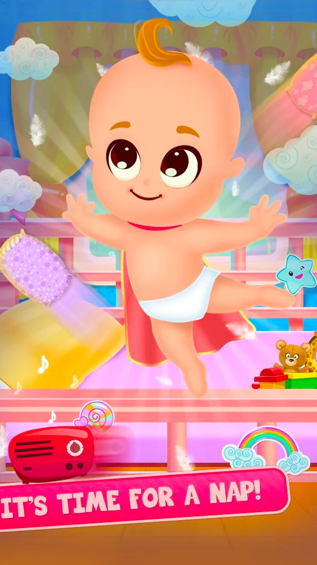 اسکرین شات 3 برنامه Kids Babysitter Daycare Game