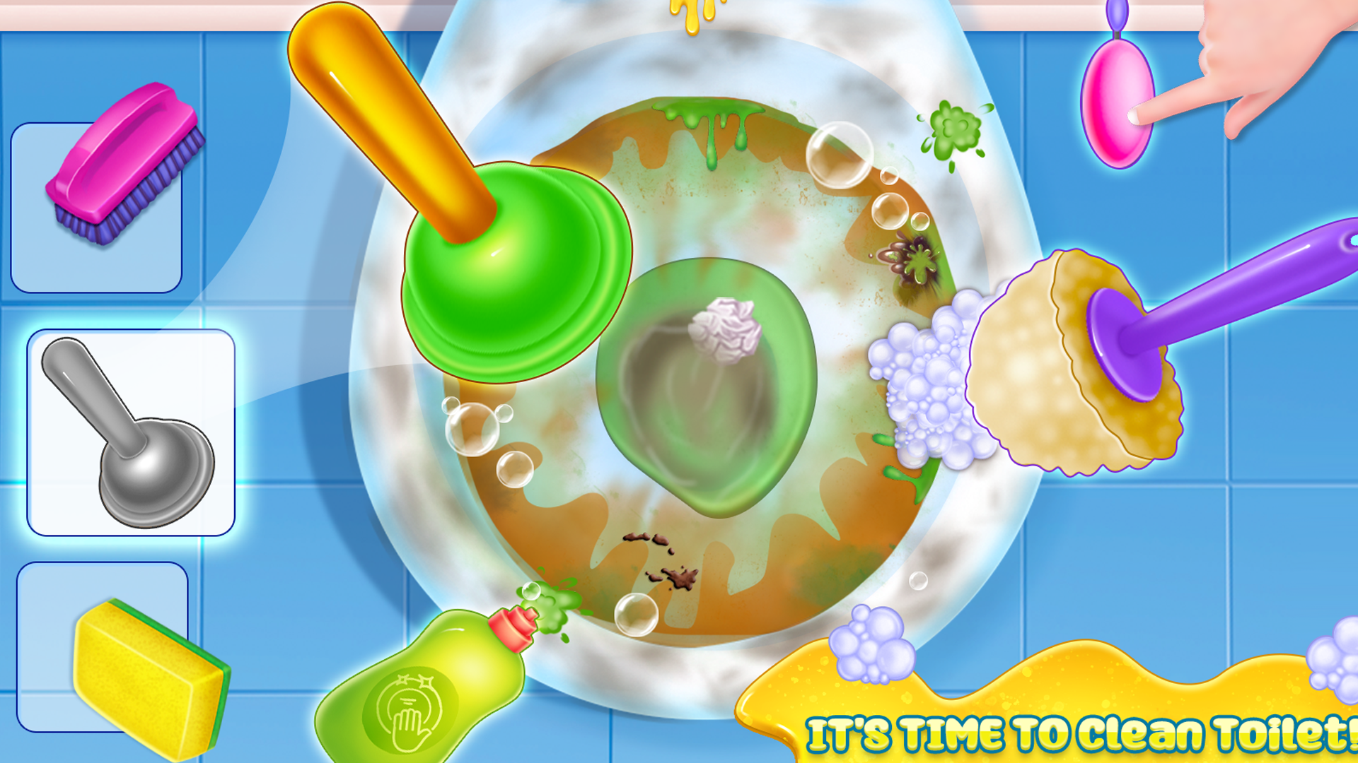 اسکرین شات 4 بازی Baby Girl Home Cleaning Game