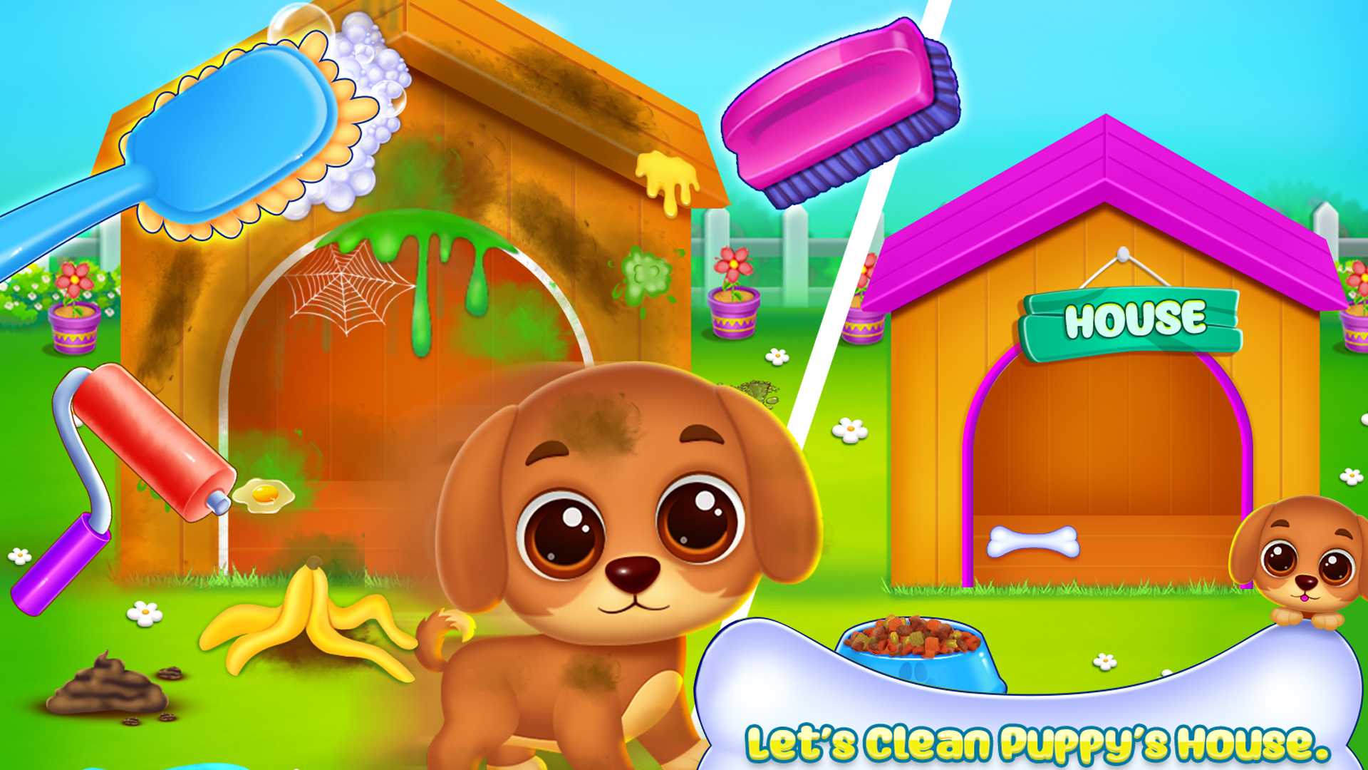 اسکرین شات 2 بازی Baby Girl Home Cleaning Game
