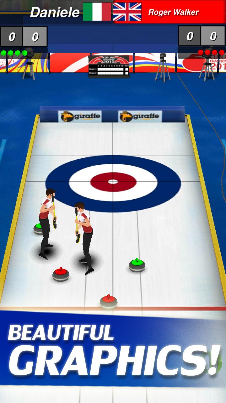 اسکرین شات 5 بازی Curling 3D