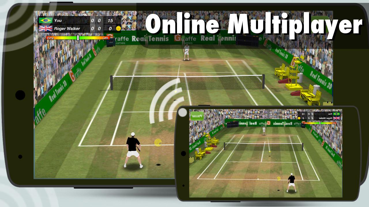 اسکرین شات 2 بازی Tennis Champion 3D - Online Sp