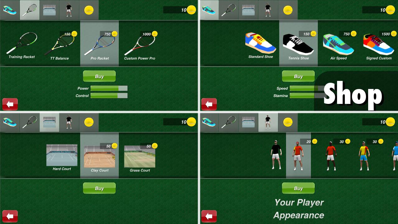 اسکرین شات 5 بازی Tennis Champion 3D - Online Sp