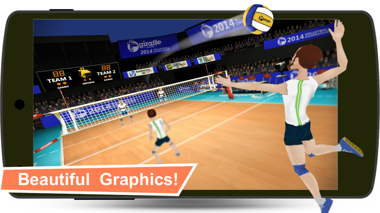 اسکرین شات 6 بازی Volleyball Champions 3D - Onli
