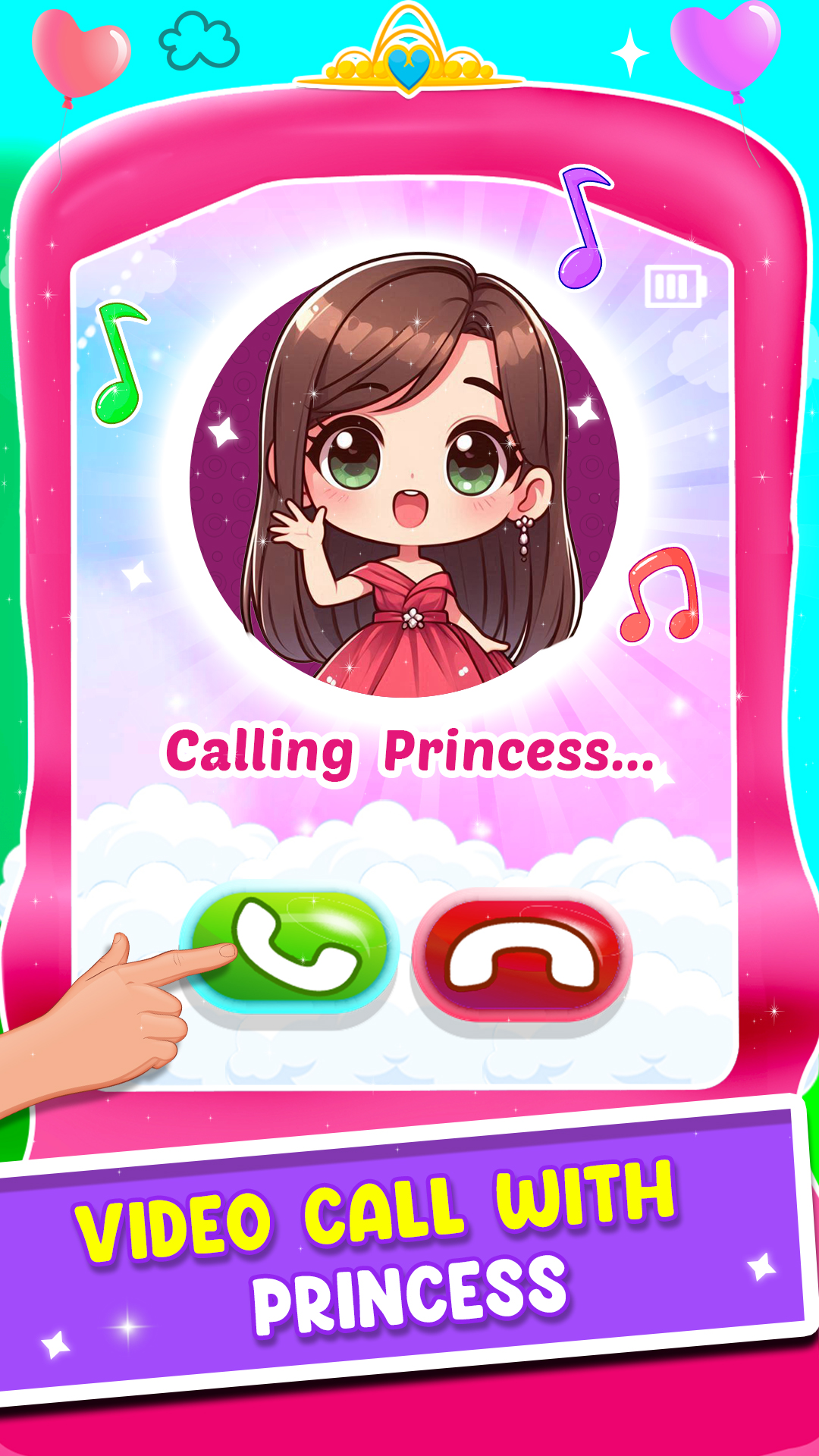 اسکرین شات 1 بازی Musical Princess Car phone Toy
