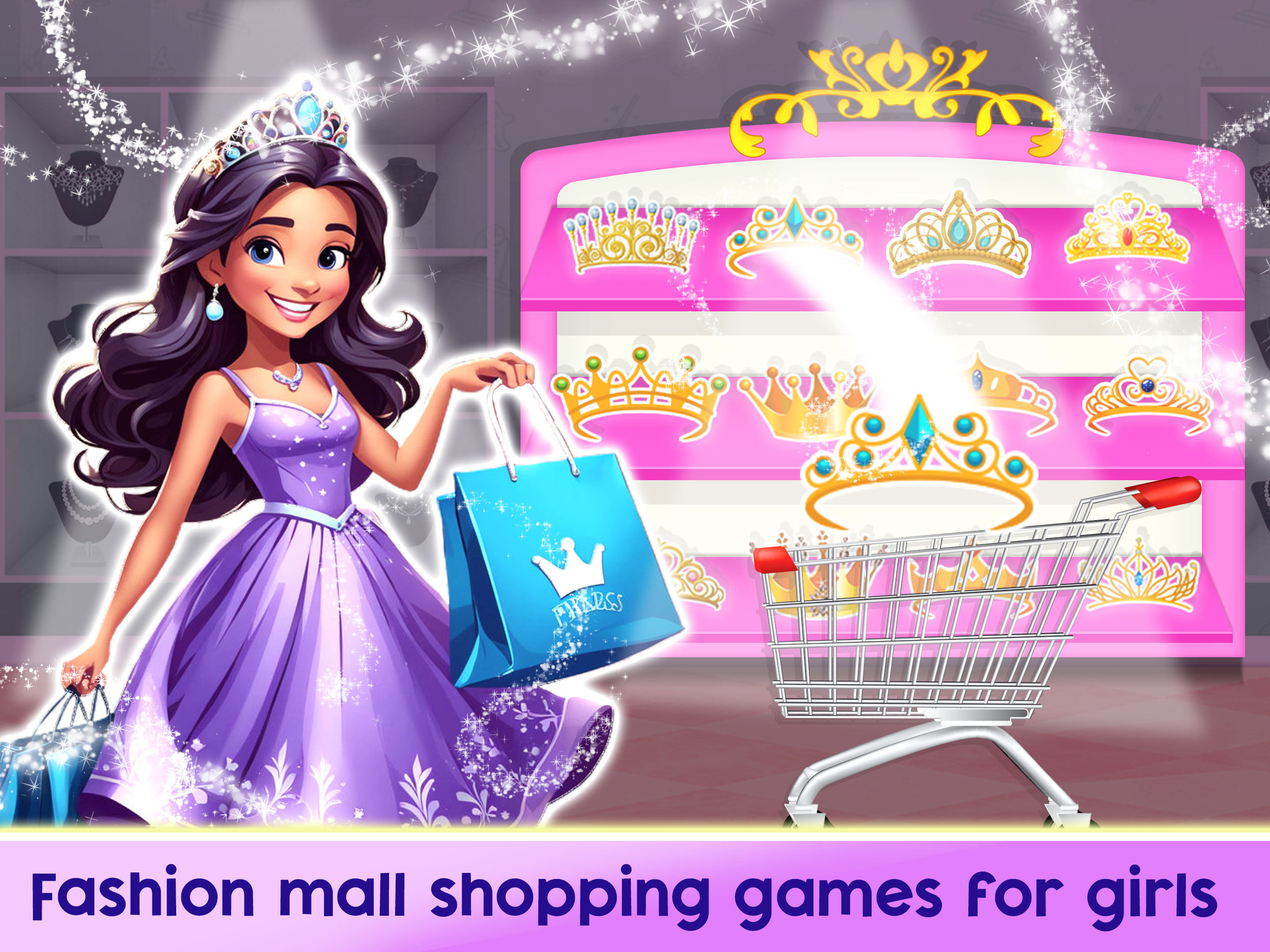 اسکرین شات 2 بازی Rich Dolls Shopping Girl Games