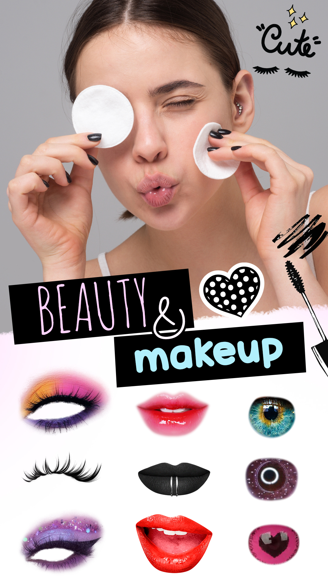 اسکرین شات 5 برنامه Face beauty makeup camera