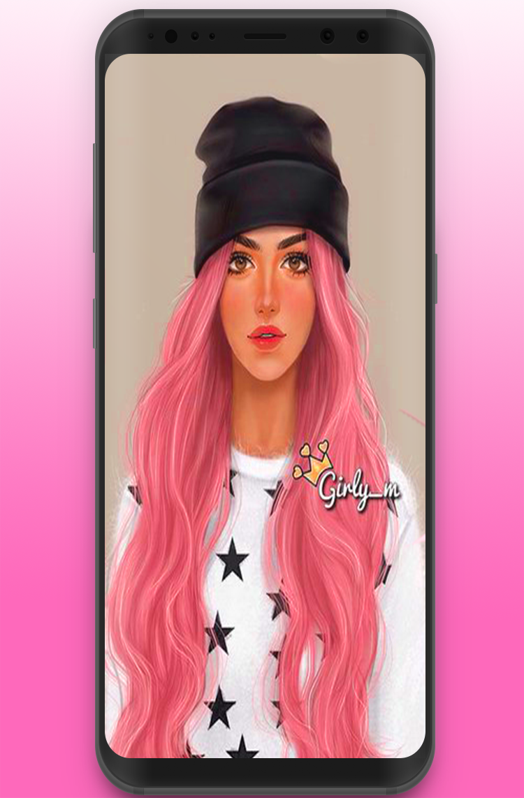 اسکرین شات 6 برنامه Girly Wallpaper