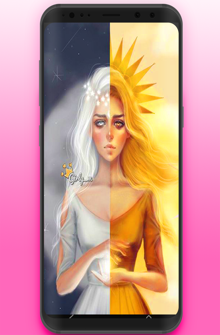 اسکرین شات 7 برنامه Girly Wallpaper