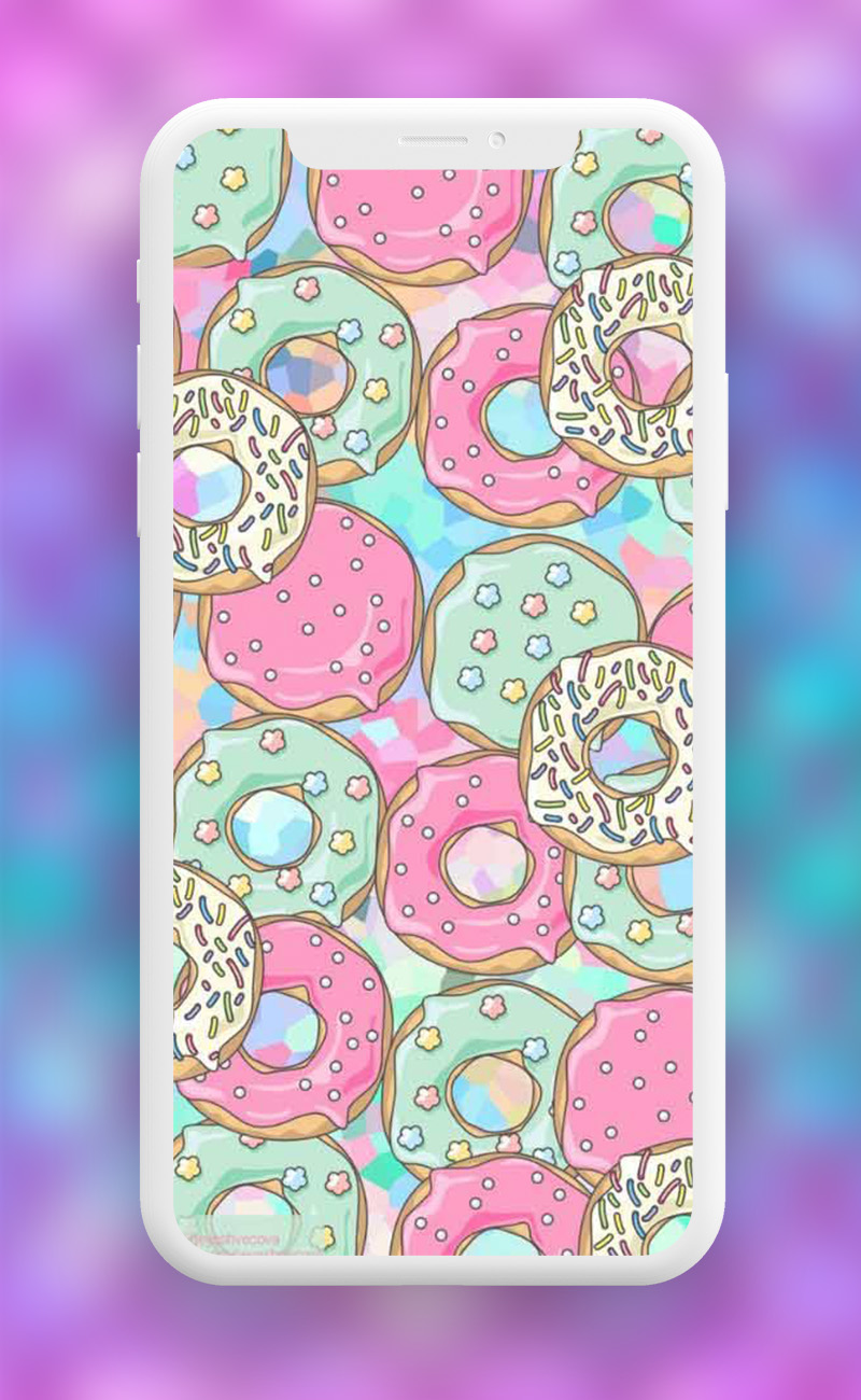 اسکرین شات 5 برنامه Cute Girly Wallpaper