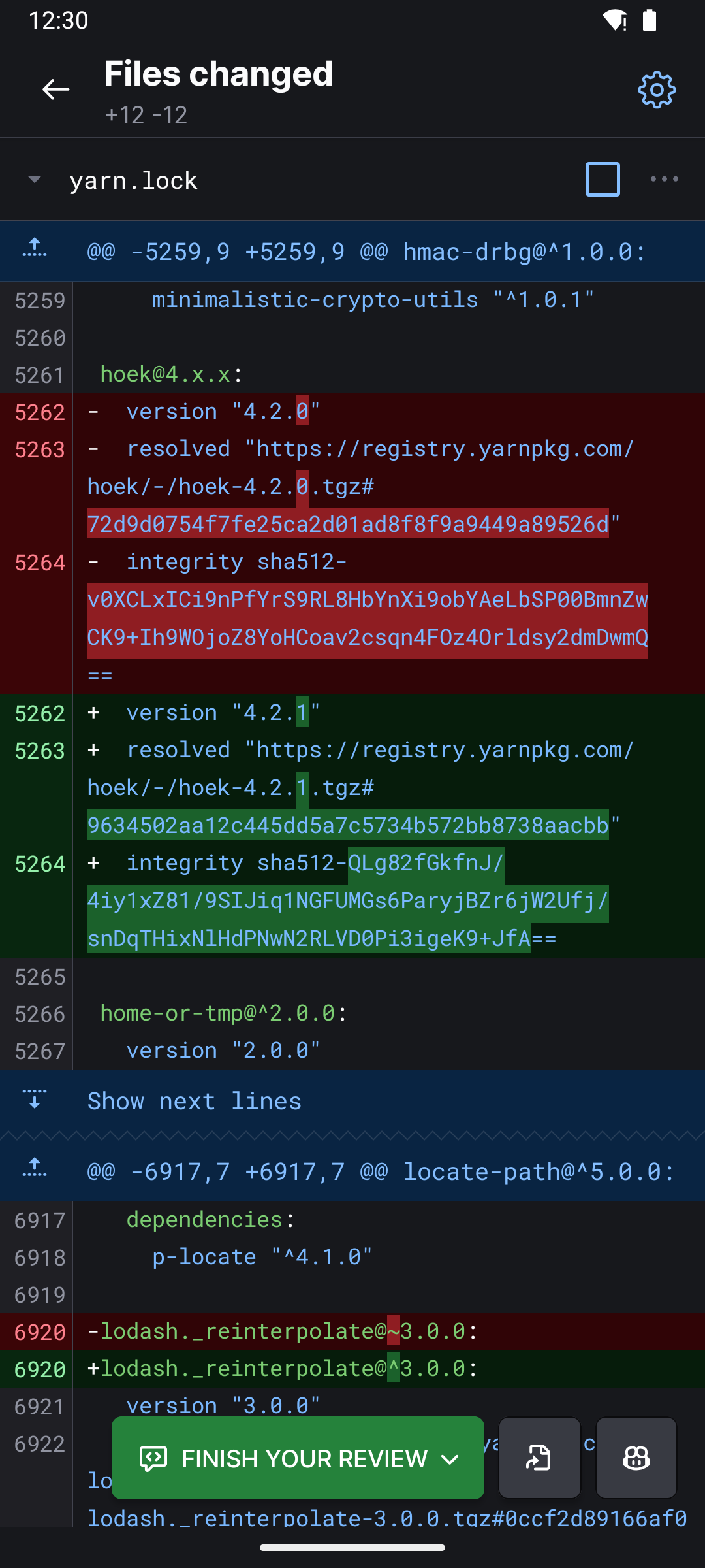اسکرین شات 4 برنامه GitHub