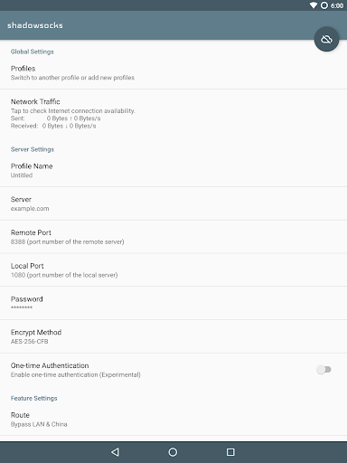 اسکرین شات 3 برنامه Shadowsocks