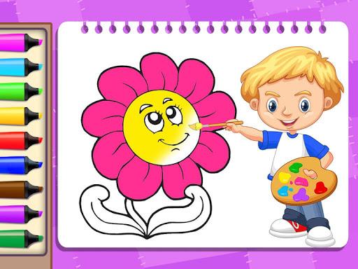 اسکرین شات 3 برنامه Toddler Coloring Book for Kids