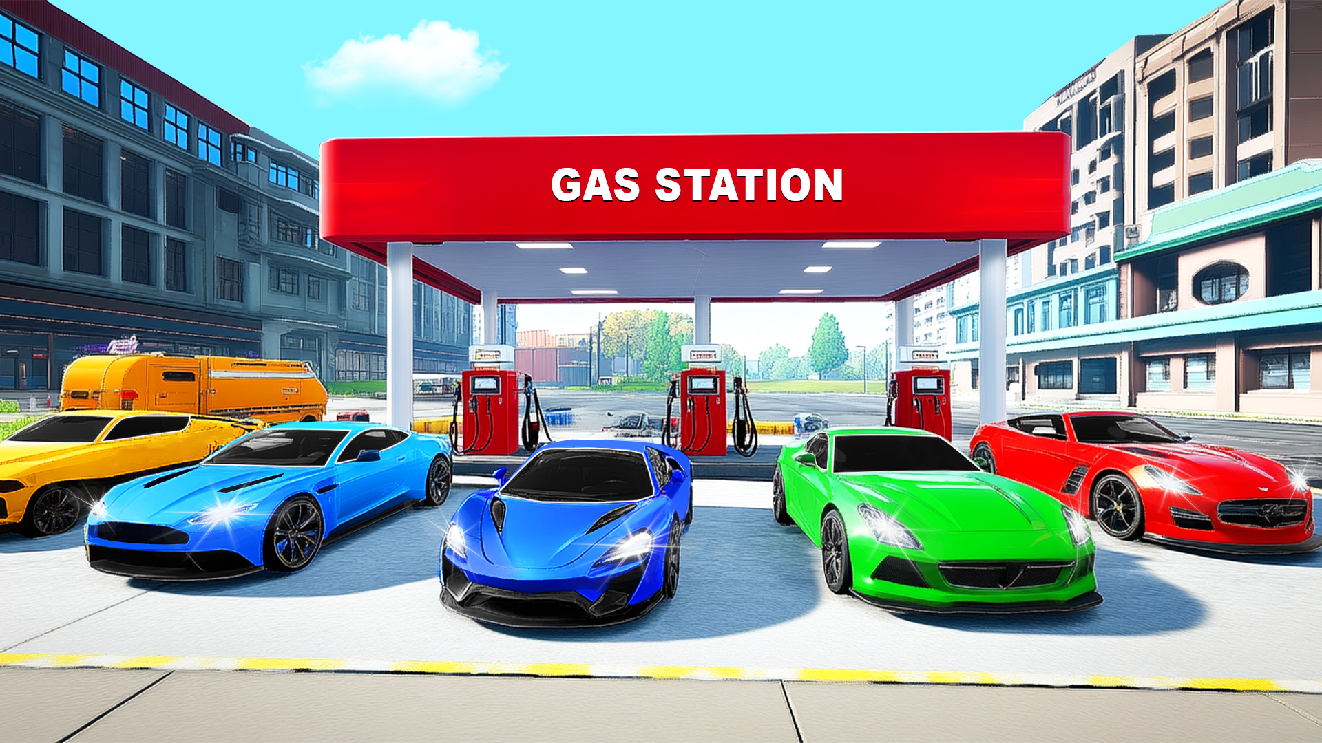 اسکرین شات 4 برنامه Gas Station Car Mechanic 2026