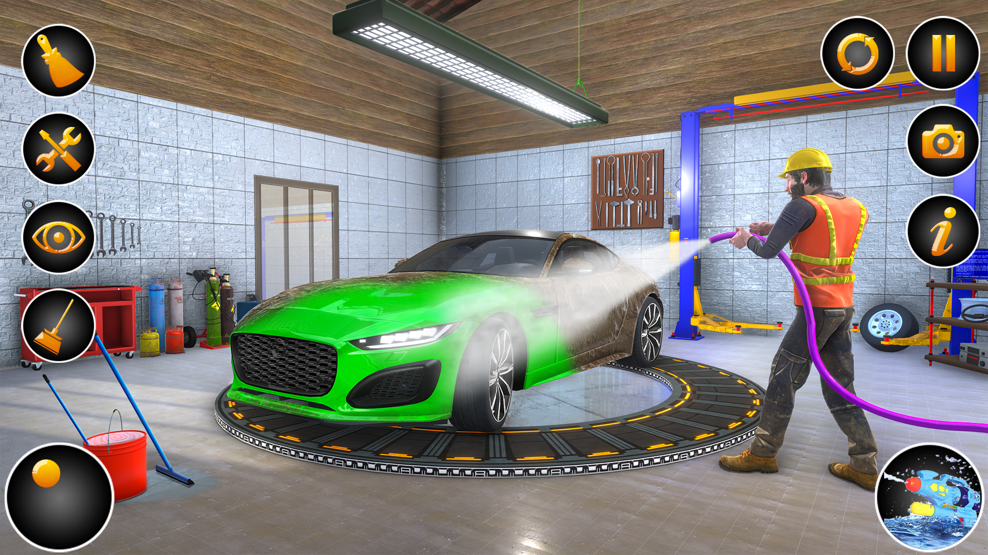 اسکرین شات 7 برنامه Gas Station Car Mechanic 2026