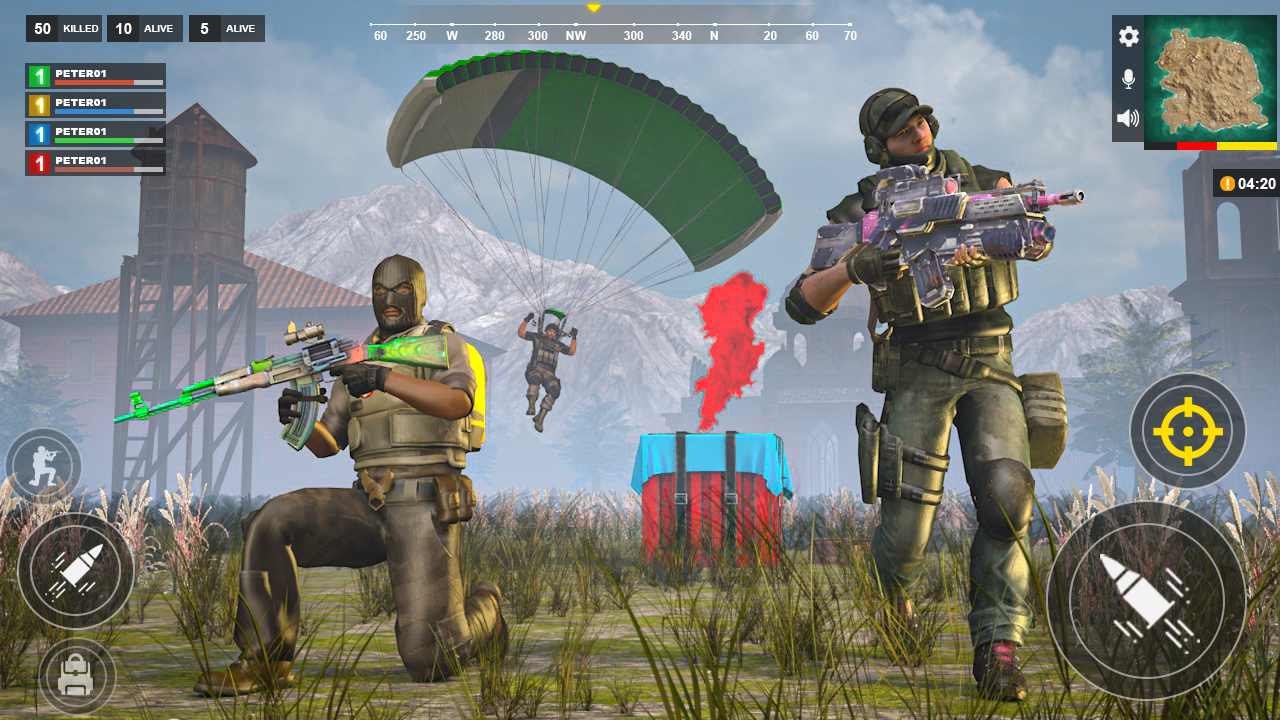 اسکرین شات 3 بازی Fps Shooting Gun Game Offline