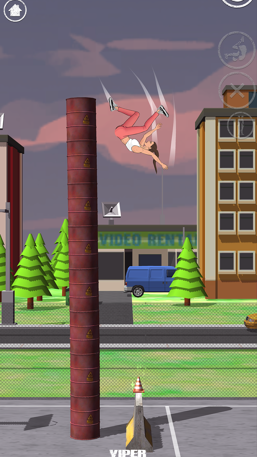 اسکرین شات 2 بازی SWAGFLIP - Parkour Origins