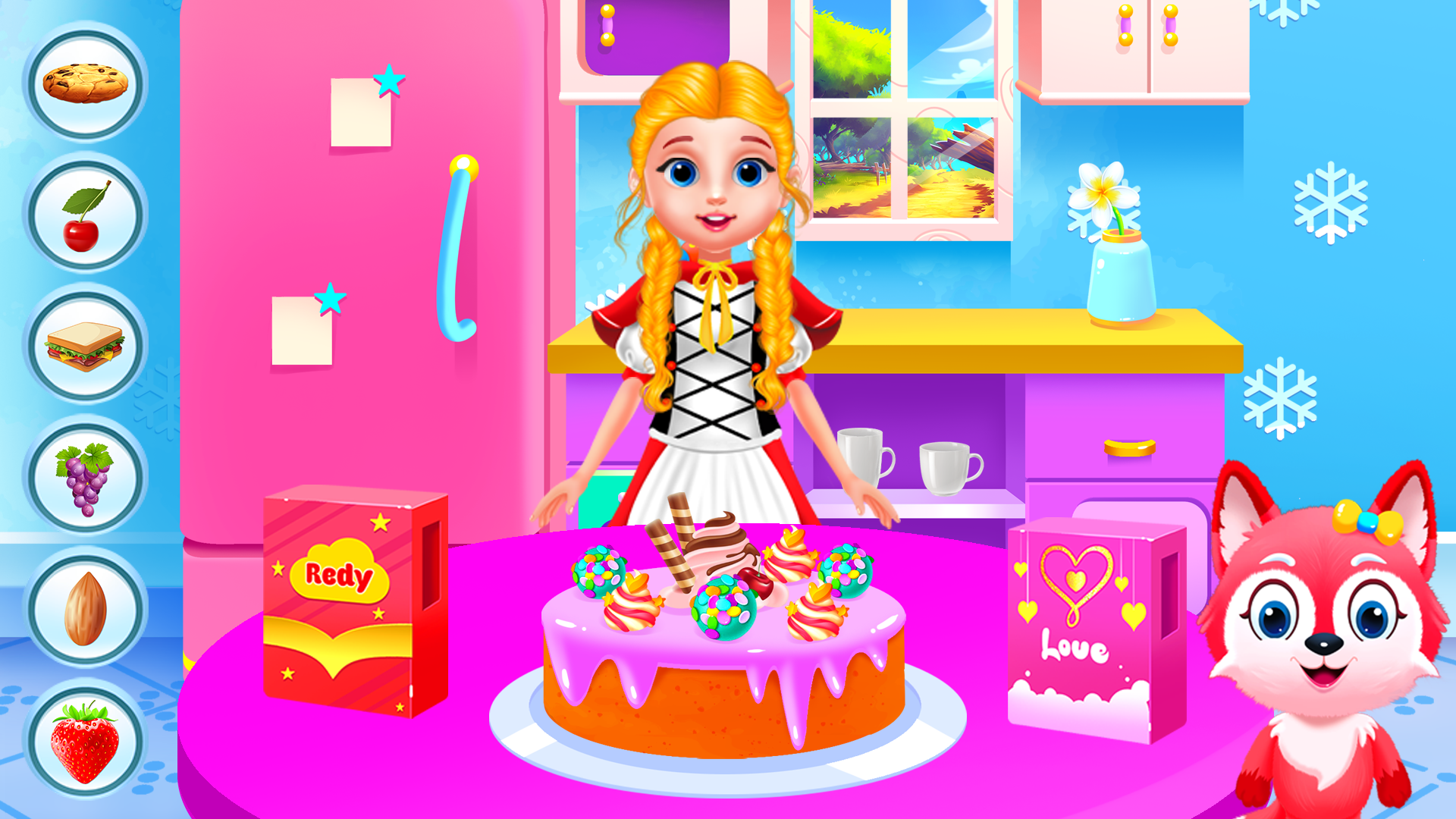 اسکرین شات 3 بازی Little Red Girl and Wolfy