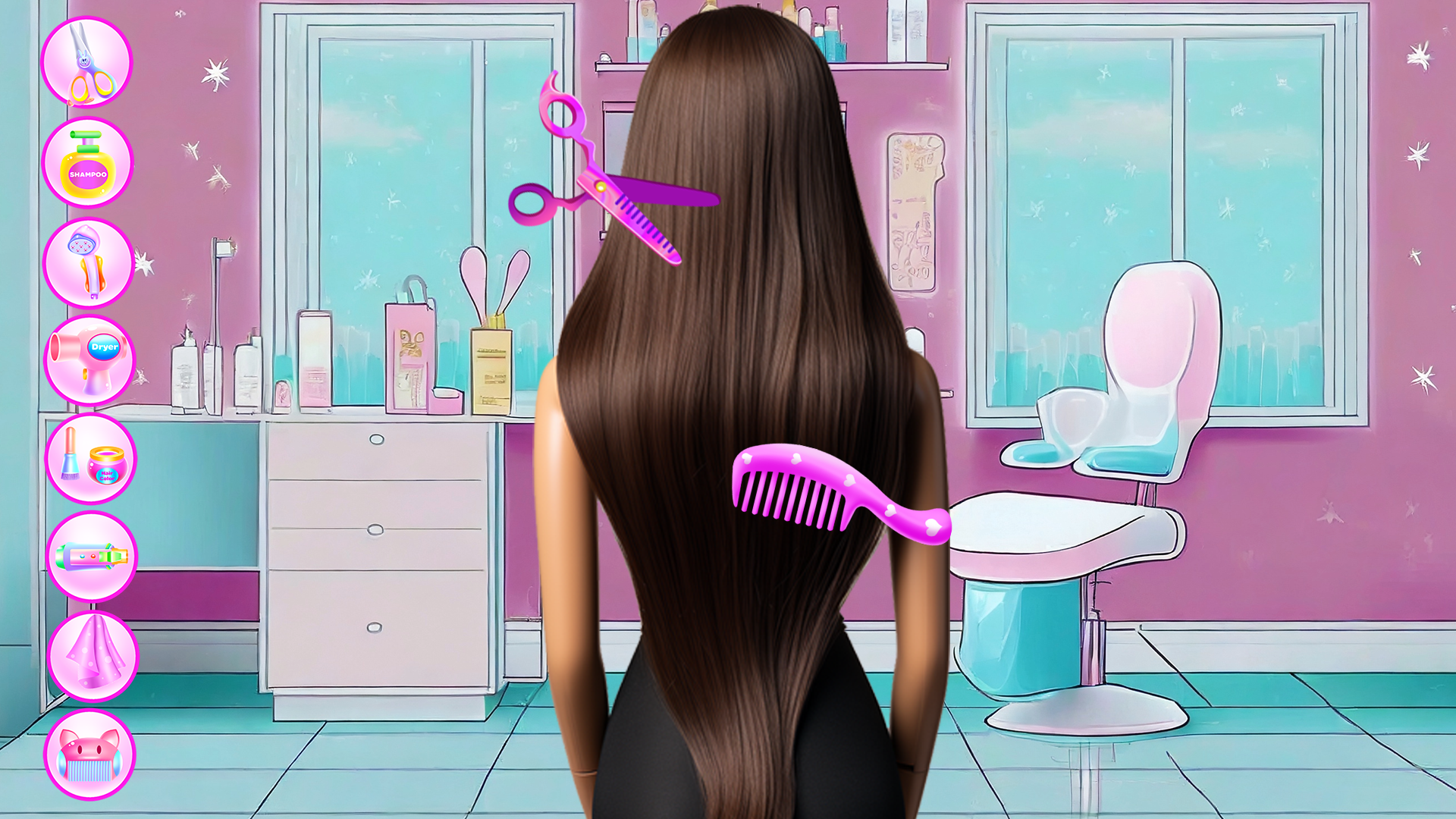 اسکرین شات 1 بازی Little Red Girl and Wolfy