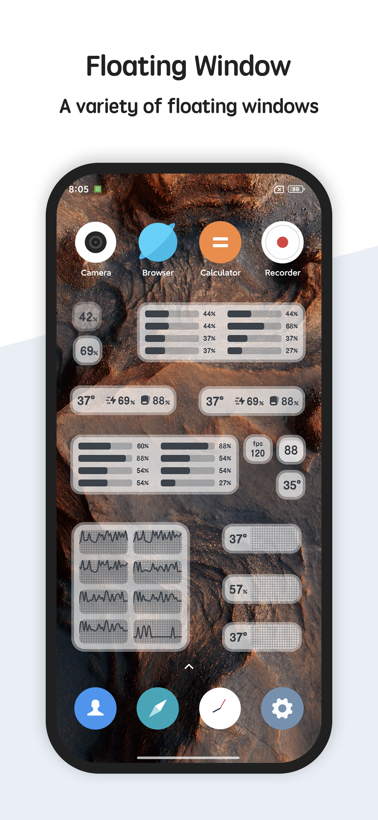 اسکرین شات 5 برنامه RAM Memory Monitor