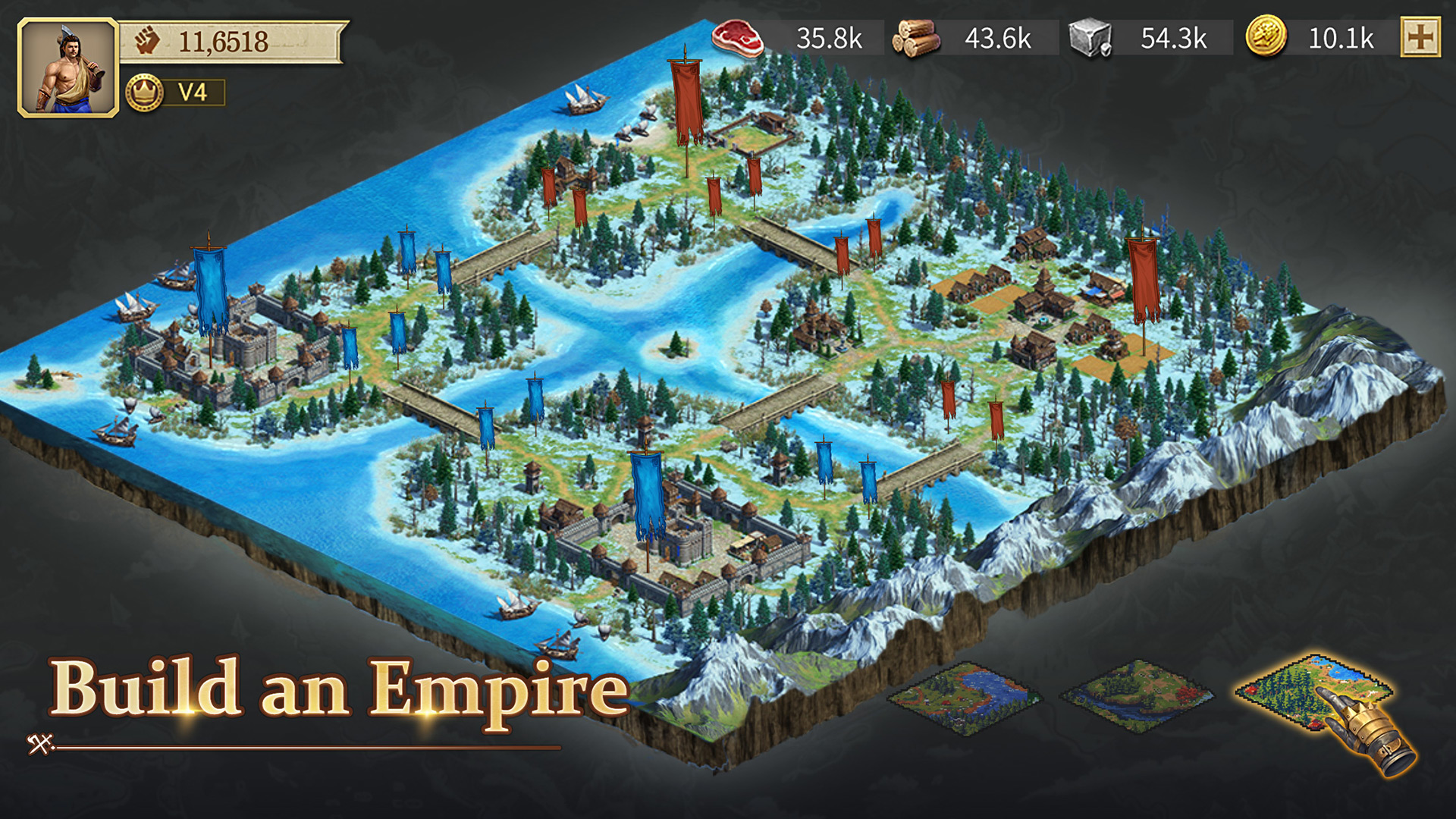 اسکرین شات 3 بازی Game of Empires:Warring Realms