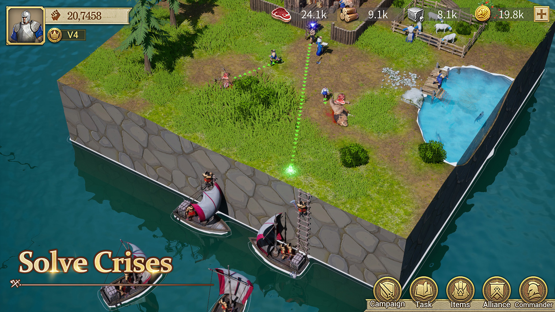 اسکرین شات 4 بازی Game of Empires:Warring Realms