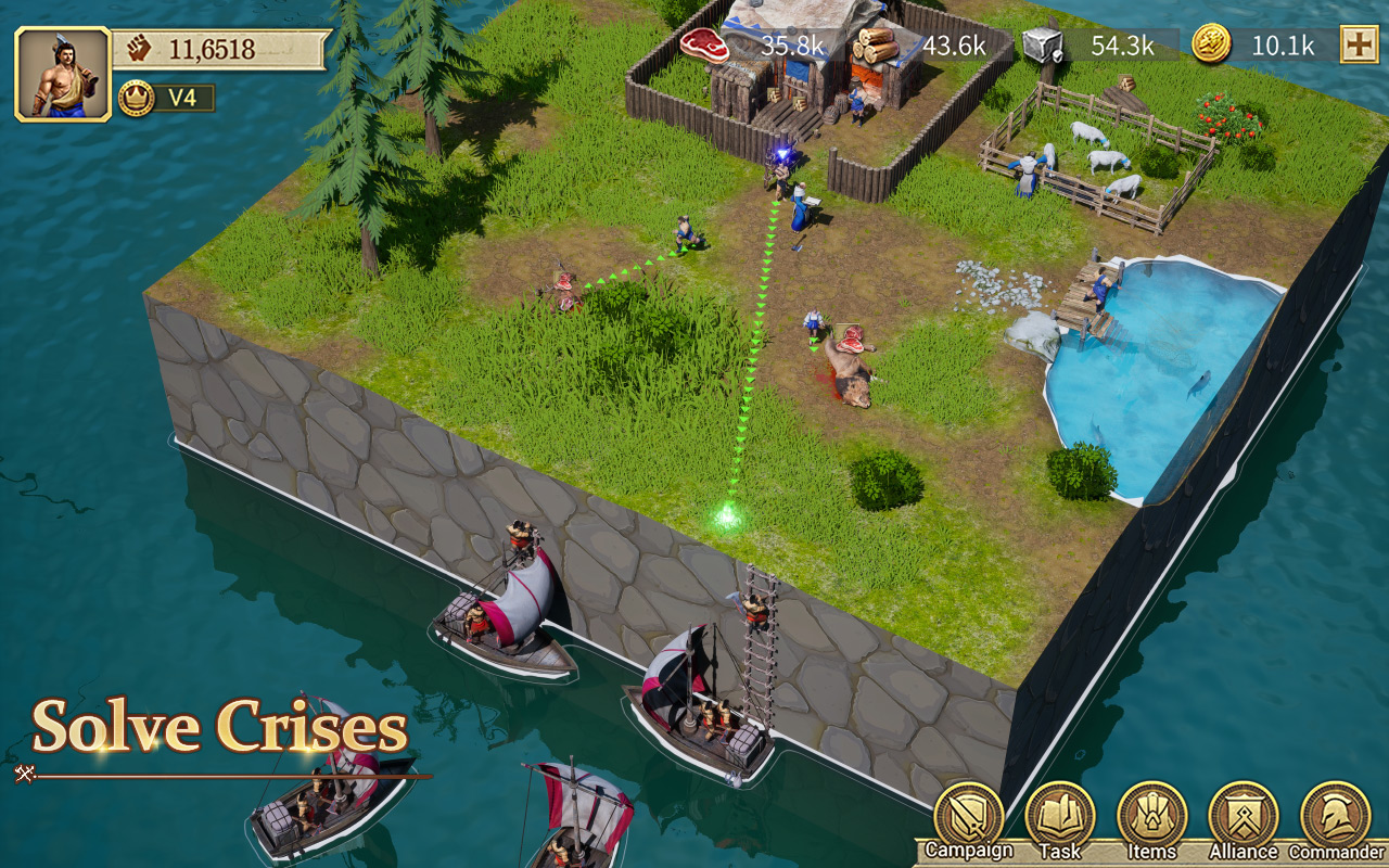 اسکرین شات 4 بازی Game of Empires:Warring Realms
