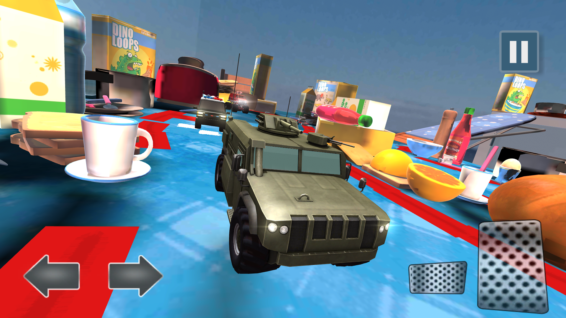 اسکرین شات 2 بازی Mini Toy Car Racing Rush Game