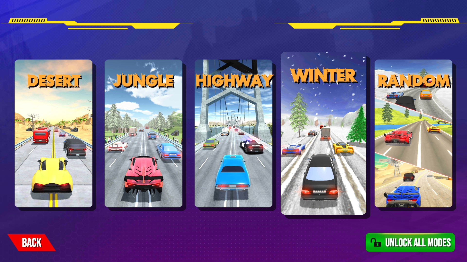 اسکرین شات 5 بازی Heavy Traffic Rider Car Game