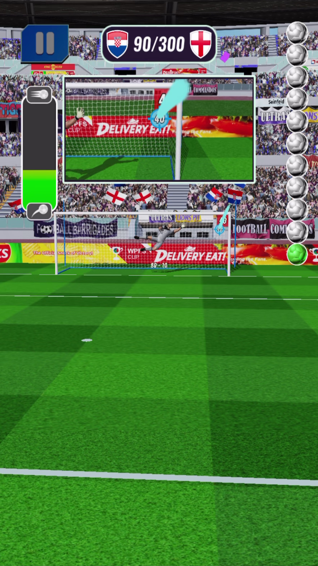 اسکرین شات 4 بازی World Penalty Flick Soccer