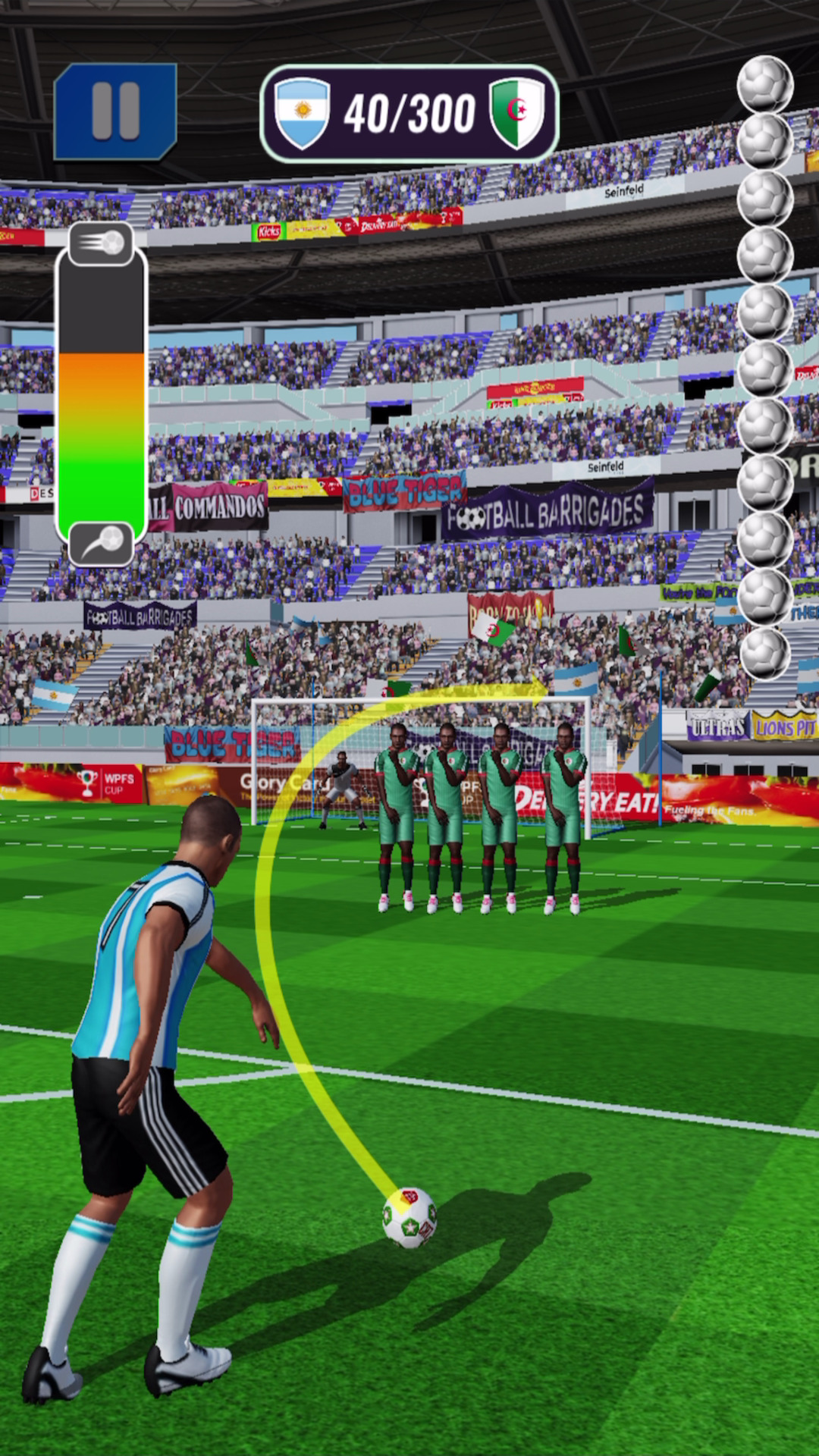 اسکرین شات 8 بازی World Penalty Flick Soccer