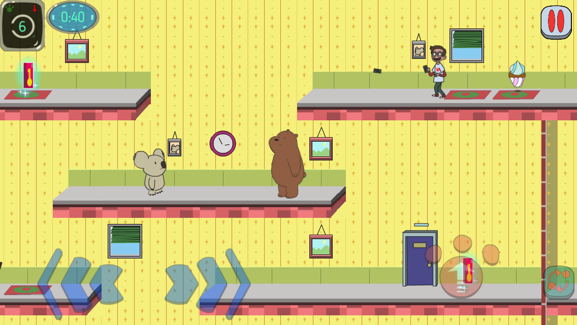 اسکرین شات 2 بازی We Bare Bears Quest for NomNom