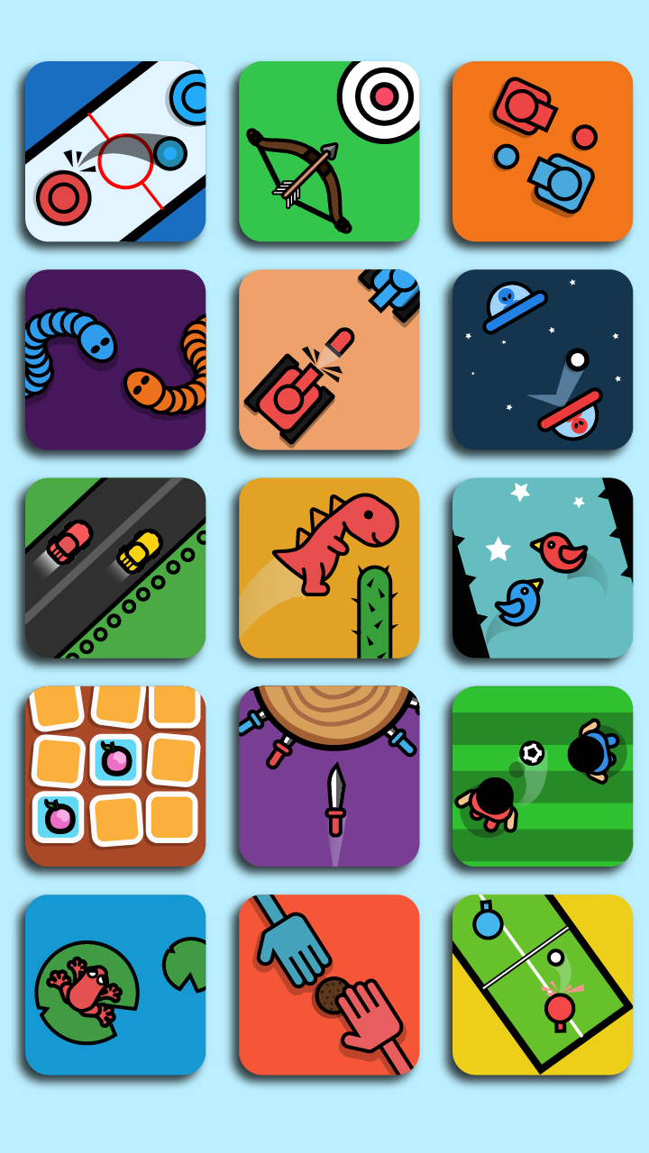 اسکرین شات 1 بازی Offline Games 1 2 3 4 Player