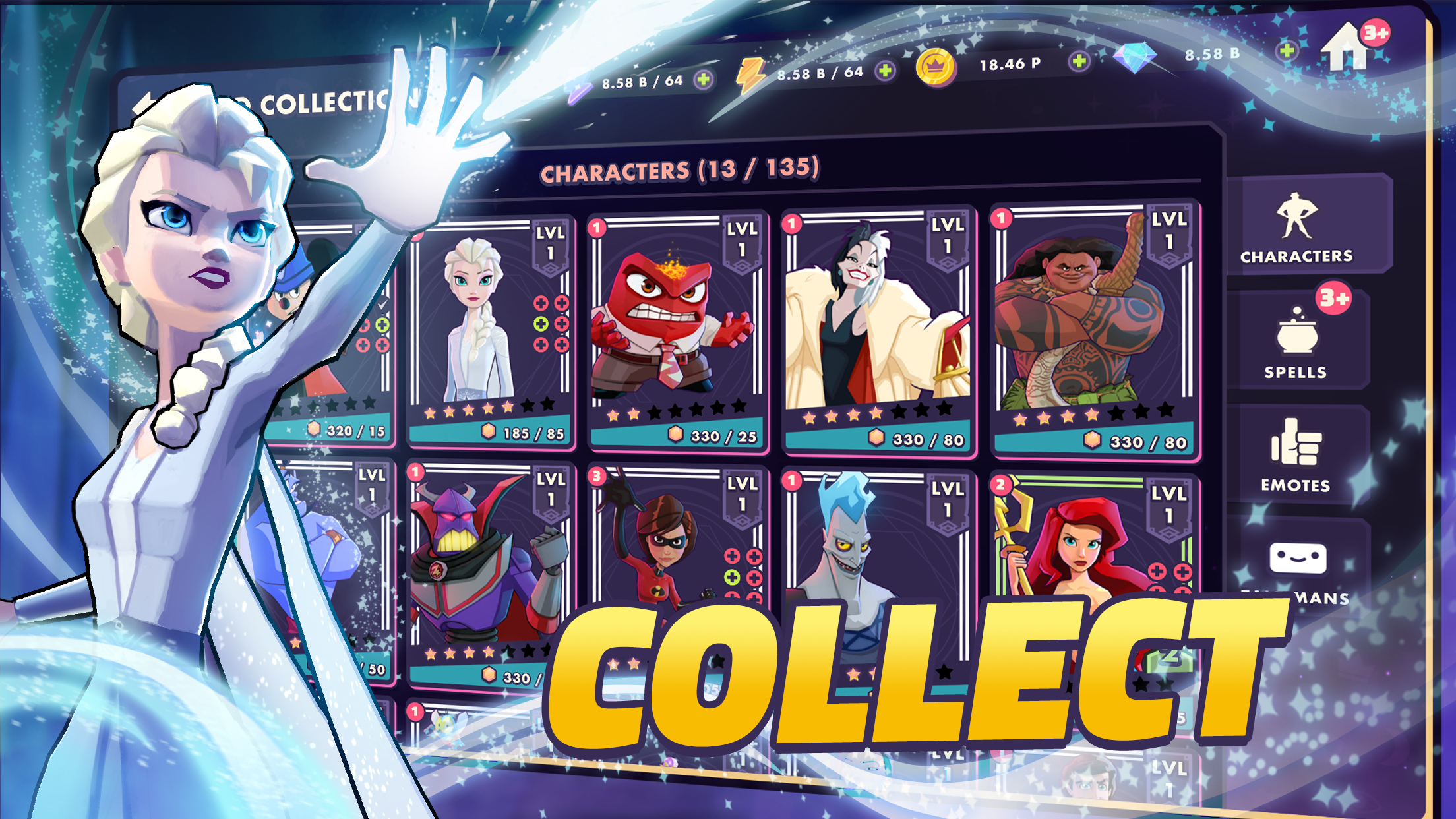 اسکرین شات 2 بازی Disney Sorcerer's Arena